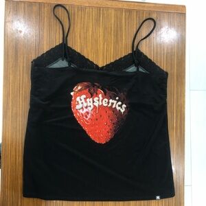 Hysteric Glamour black lace cami